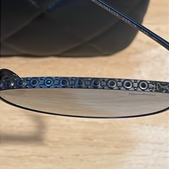 Chanel Metal Crystal Polarized Sunglasses - Picture 2 of 4